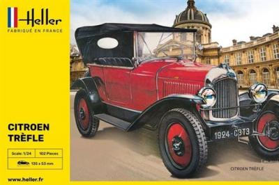  Maquette Heller STARTER KIT (Kit de d&eacute;marrage) Citroen Trefle- 1/24 -
