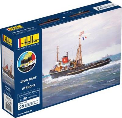  Starter Kit Jean Bart + Utrecht Twinset - 1:200e - Heller
