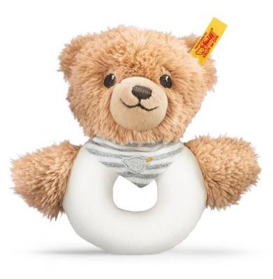 STEIFF  Greifling - Ours SCHLAF GUT 12cm gris