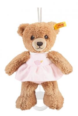 GENERIQUE Steiff - 239540 - Doudou - Ours Dors Bien avec Bo&icirc;te &Agrave; Musique - Rose