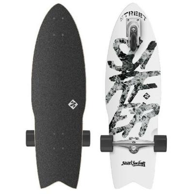 STREET SURFING  Shark Attack 30 ""Longboard auto-conduite Grand Blanc