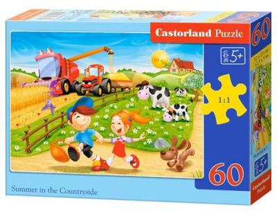 CASTORLAND  &Eacute;t&eacute; dans la campagne, puzzle 60 partie - - Puzzle