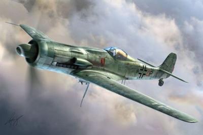 HOBBY BOSS Maquette avion  Focke Wulf Ta 152C-1/R14- 1/48 - Maquette d