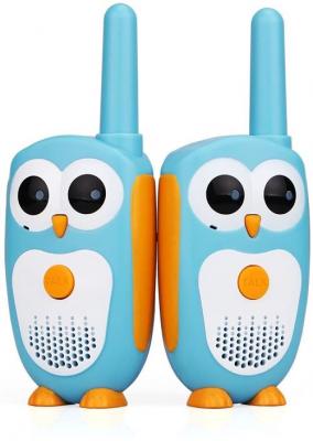  Talkie Walkie 3km bleu 1 paire 0.5 W 2 paquet 