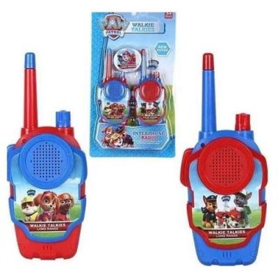  Talkie Walkie Enfants Paw Patrol Bleu 30.5x21x4 