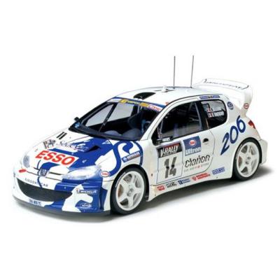 TAMIYA Maquette  peugeot 206 wrc 1/24- 1/24 - Maquette de voiture 