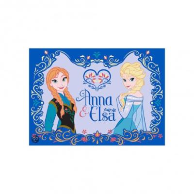 ASSOCIATED WEAVERS  621915 Tapis Motif la Reine des Neiges Polyamide Bleu 133 x 2 x 95 cm