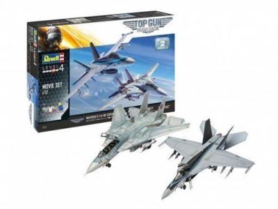 REVELL - Top Gun 2 Movie Set Maquette, 5677, Non laqu&eacute;