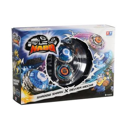 INFINITY NADO Toupie  Split S&eacute;rie Shadow Shark et Delver Mecha