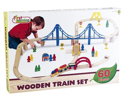 FIRST LEARNING Jeux de construction Circuit train 