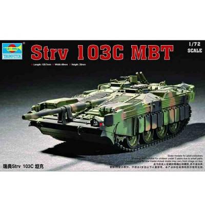 TRUMPETER Maquette  SWEDISH STRV 103C MBT-1/72 - Maquette militaire