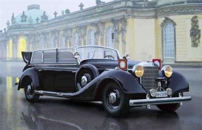 INCONNU Typ 770k(w150) Tourenwagen Wwii German Leader's Car- 1:35e - Icm