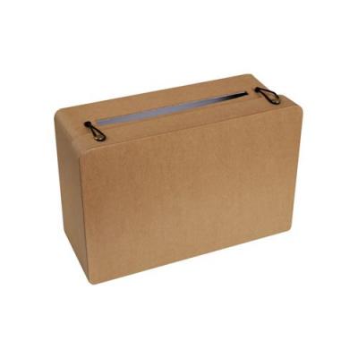 URNE TIRELIRE VALISE KRAFT 24X16CM  Naturel