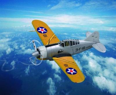  Us F2a Buffalo - 1:72e - Hobby Boss