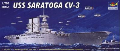 Trumpeter 05738&nbsp;mod&egrave;le Kit USS Saratoga de 3&nbsp;CV