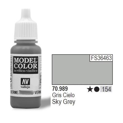 VALLEJO Gris Ciel 154 / 989 Pot De Peinture Acrylique 17ml - Prince August
