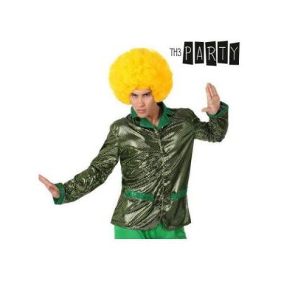 Chemise Verte Disco Brillante Pour Homme Plusieurs Tailles (Taille Xl)