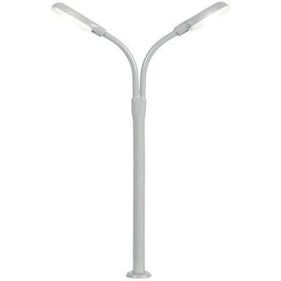 VIESSMANN Lampadaire fouet double TT -  - 6995 - LED blanche - &Eacute;poques III &agrave; VI 