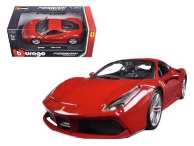 BBURAGO Mod&egrave;le r&eacute;duit ferrari race & play 1/24 : 488 gtb