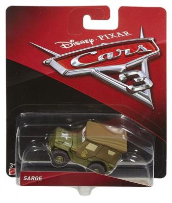 MATTEL Voiture Cars 3 Sergent Vert kaki