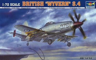 INCONNU Maquette avion Trumpeter Westland Wyvern S.4 -1/72 - Maquette d'avion