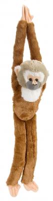WILD REPUBLIC  peluche singe t&ecirc;te de mort 51 cm en peluche marron