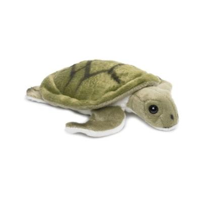 WWF Peluche tortue de mer de 18 cm vert blanc