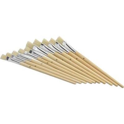 ZAHN PINSEL Pinceau de Surface  E10710-08 Soie de Porc 10 pi&egrave;ces
