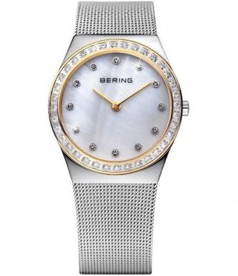 BERING  Montre Femme, Mixte 12430-010 nacre, Blanc