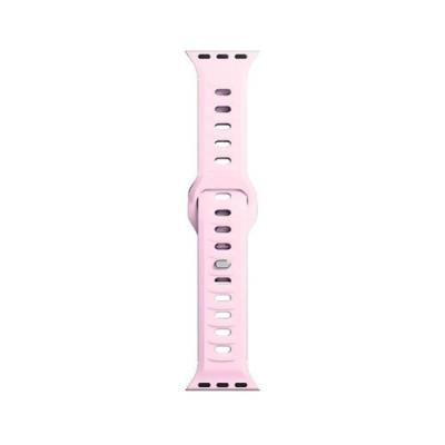 3MK Bracelet en silicone pour Apple Watch  42/44/45/49mm rose