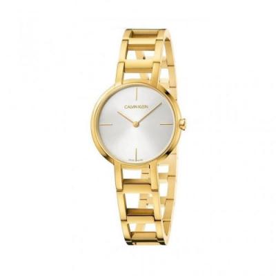 CALVIN KLEIN Montre Femme  Cheers K8N23546 Bracelet en acier dor&eacute;