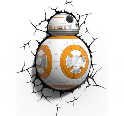 STAR WARS Lampe d&eacute;corative 3D BB-8  Episode VII 35 cm