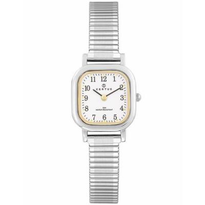 CERTUS Montre  622578 - Acier Carr&eacute; Argent&eacute; Femme