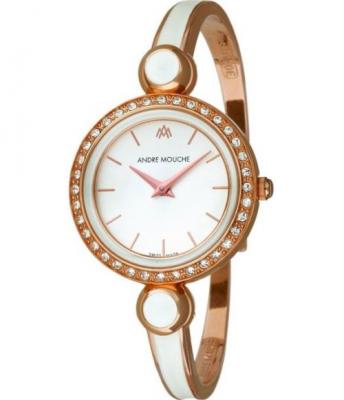 ANDRE MOUCHE Montre Femme  45601101 Bracelet s ARIA CRYSTAL 
