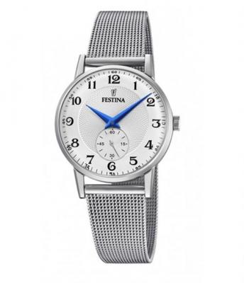FESTINA Montre  F20572/1 Argent&eacute;, Bracelet En Acier, Femme
