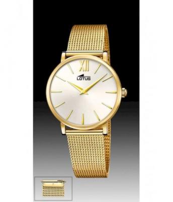 LOTUS Montre  L18732-1 - SMART CASUAL Acier dor&eacute; Cadran nacr&eacute; Femme