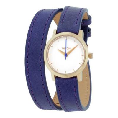 NIXON Montre Femme  A4031675-00 bracelet cuir