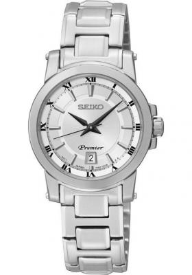 SEIKO Montre Femme  Premier SXDF41P1 &agrave; cadran argent&eacute;