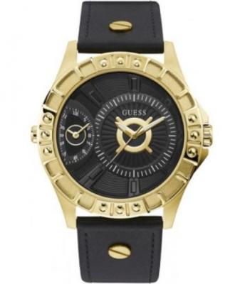 GS Guess Chrome Watch Noir 