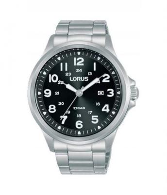 LORUS  Hommes Analogique Quartz Montre avec Bracelet en M&eacute;tal RH991NX9