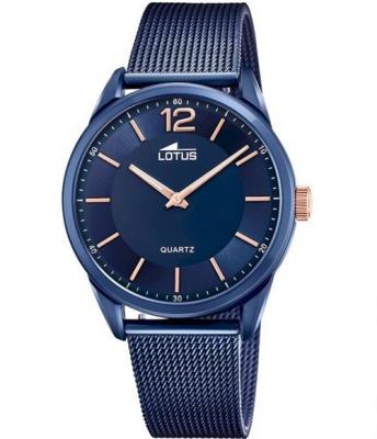  Montre Lotus L18735-1 - SMART CASUAL Acier Bleu Milanais Homme