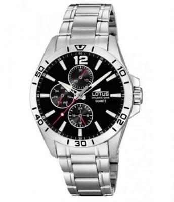 LOTUS Montre Homme Multifonctions Noir 18812/3 Gris 