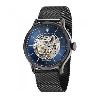 MASERATI Montre Homme Epoca Bleu R8823118007 Noir 