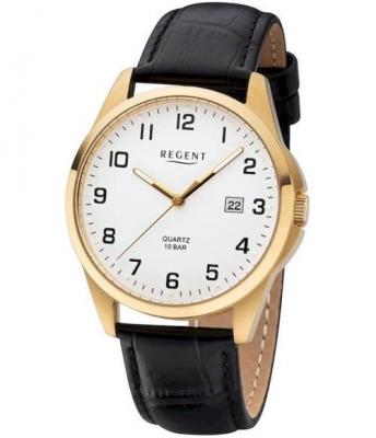 REGENT Inconnu  Hommes Analogique Quartz Montre avec Bracelet en Cuir 11100300