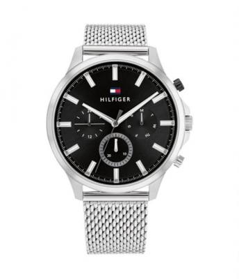  Montre Homme Tommy Hilfiger 1683473 Noir Argent&eacute;