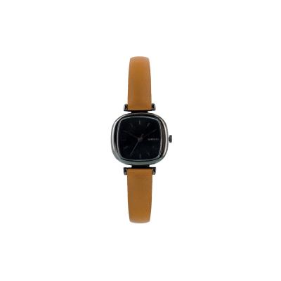 KOMONO  Moneypenny Cognac Montre analogique &agrave; Quartz Japonais pour Femme avec Bracelet en Cuir
