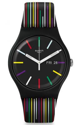 SWATCH Montre Unisexe  Nuit D'Ete SUOB729