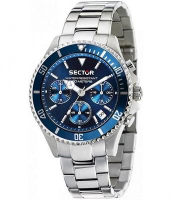 SECTOR Montre  Homme 230 Chrono Acier R3273661007