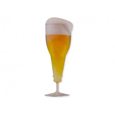  Verre Double Parois &Agrave; Bi&egrave;re Forme Bouteille Renvers&eacute;e Verre Magique