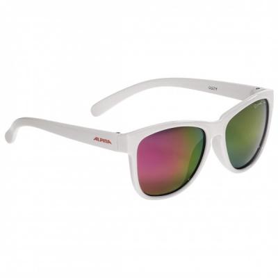 ALPINA  Luzy Mirror Sunglasses Blanc Pink Mirror/CAT3